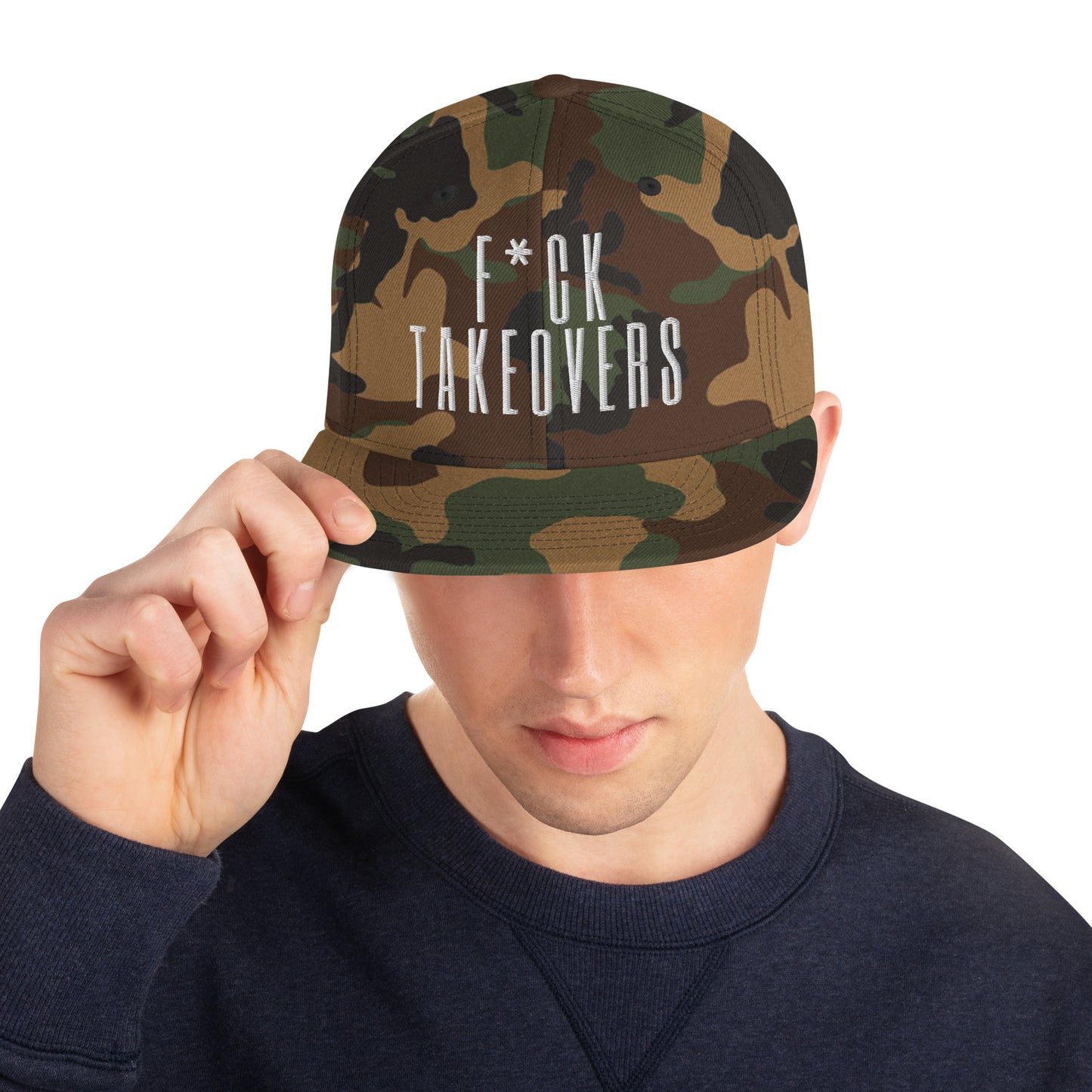 F Takeovers Snapback Hat