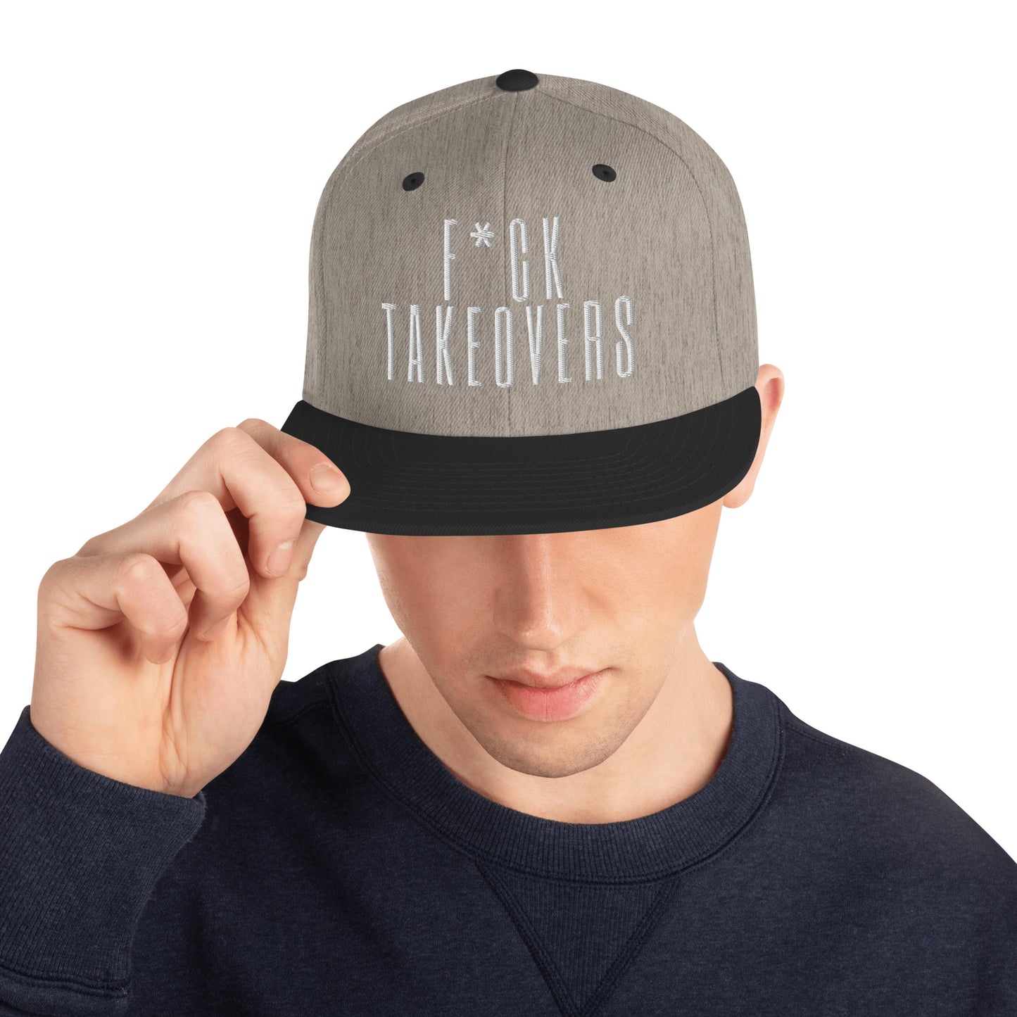 F Takeovers Snapback Hat