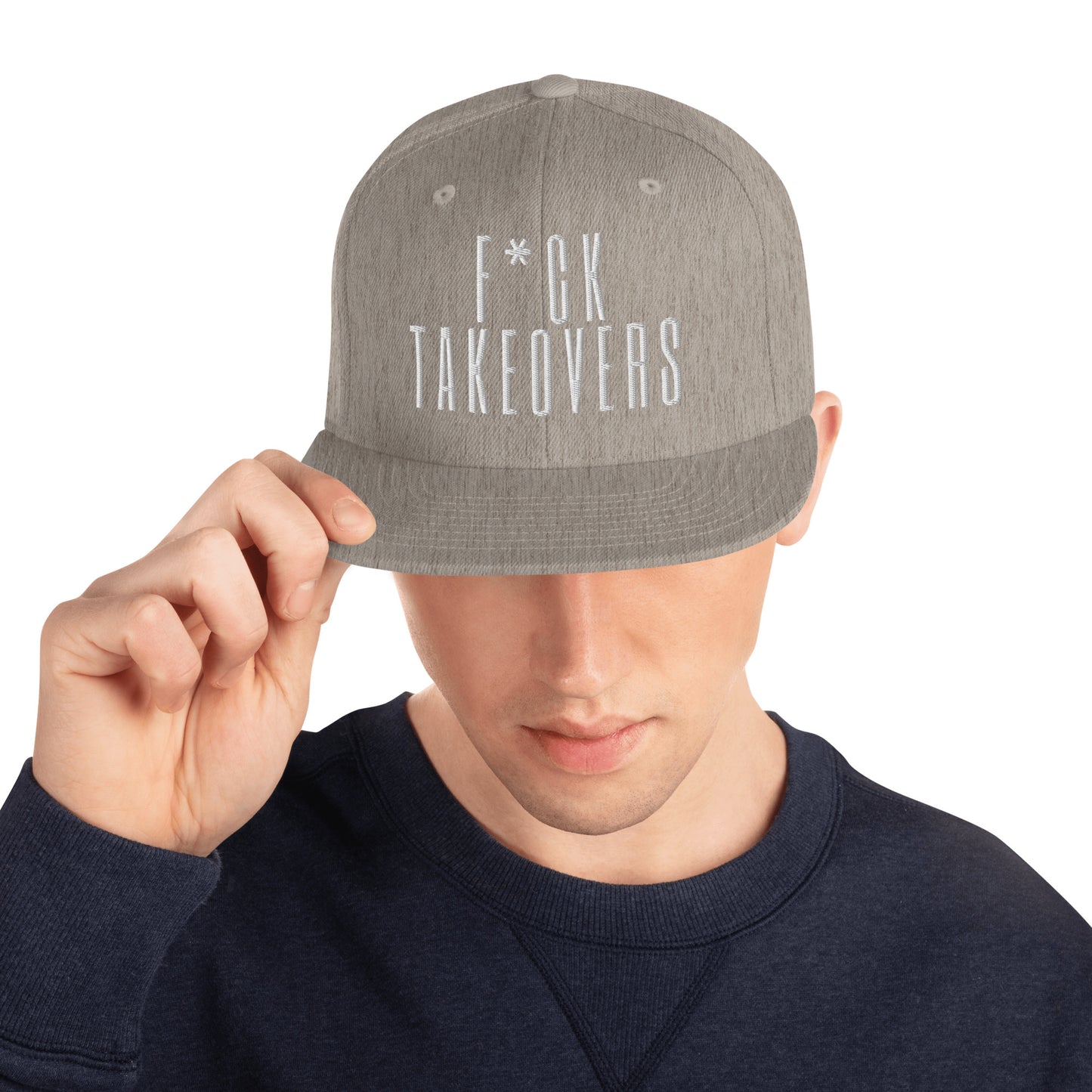 F Takeovers Snapback Hat