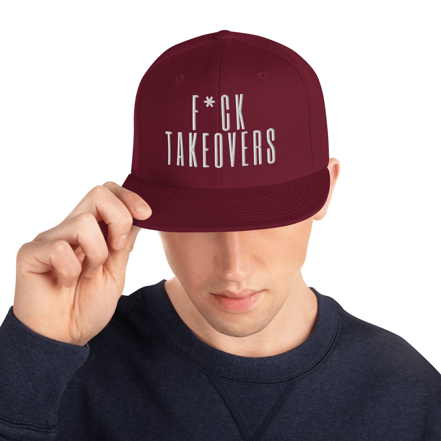 F Takeovers Snapback Hat