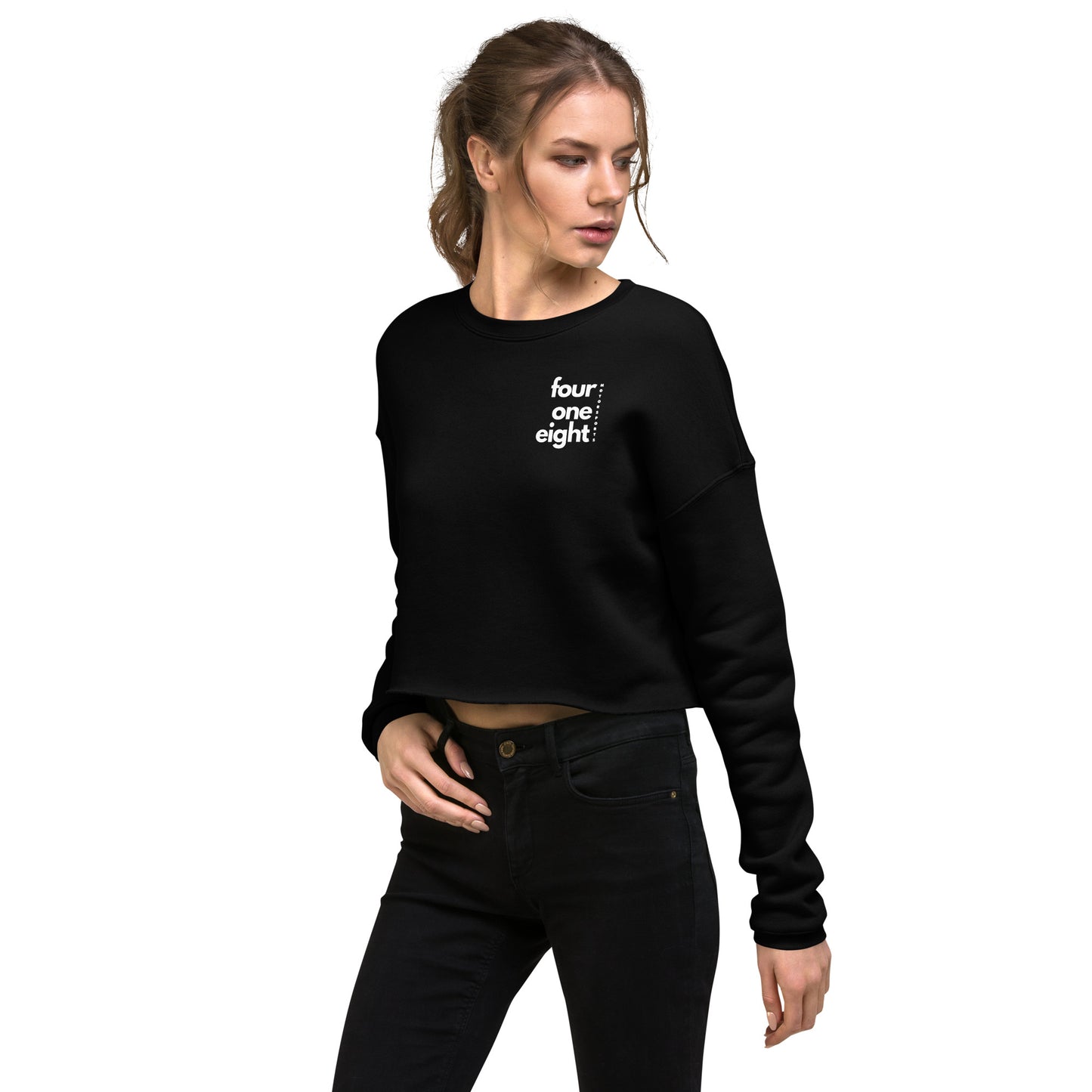 Four One Eight Crop Sweatshirt