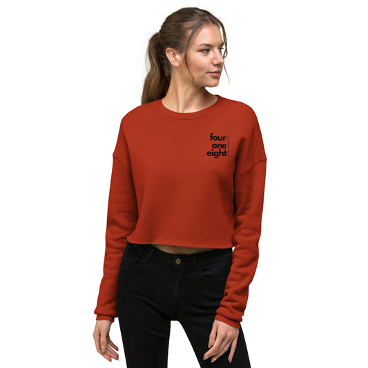 Four One Eight Crop Sweatshirt