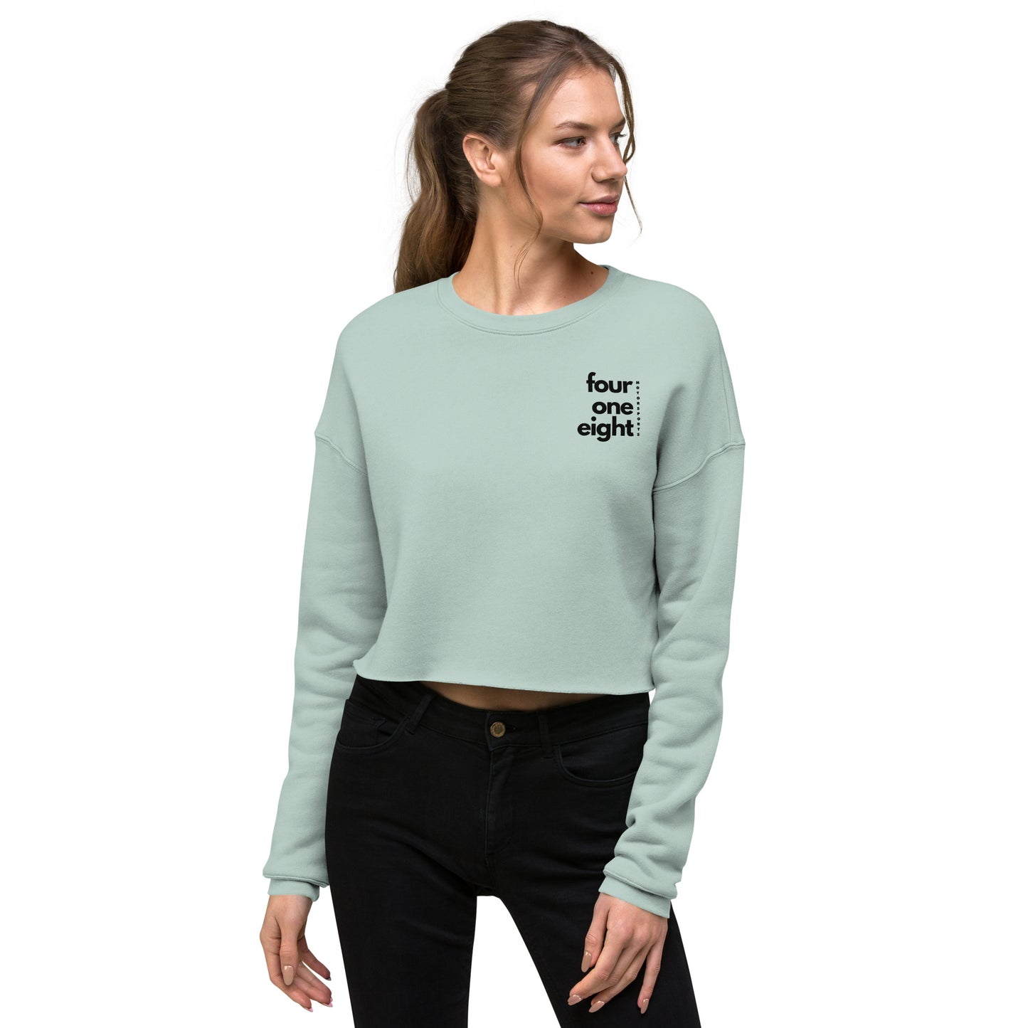 Four One Eight Crop Sweatshirt