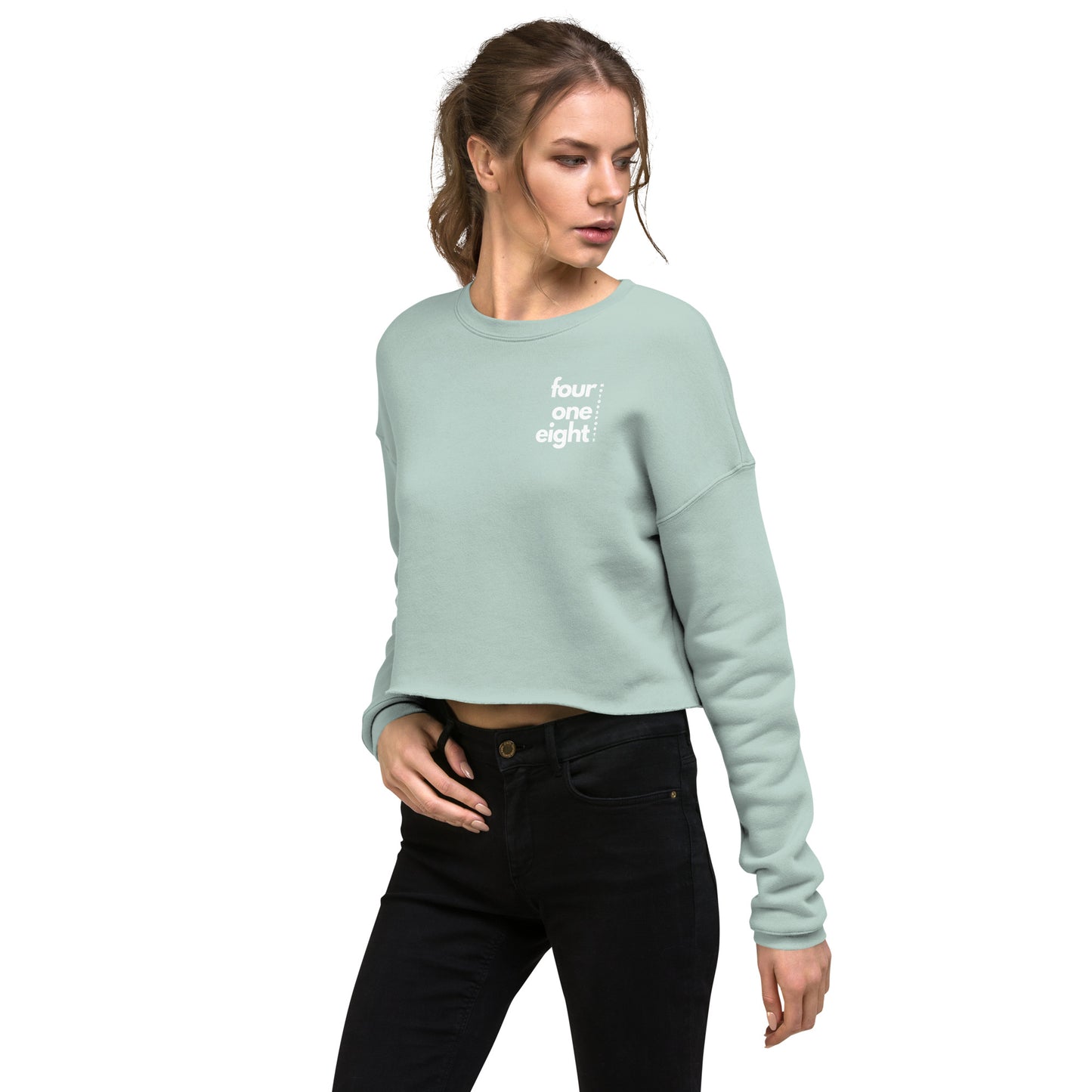 Four One Eight Crop Sweatshirt