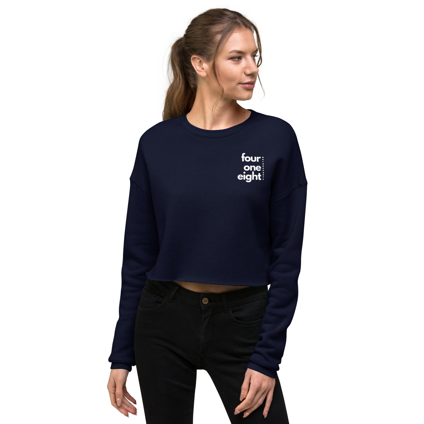 Four One Eight Crop Sweatshirt