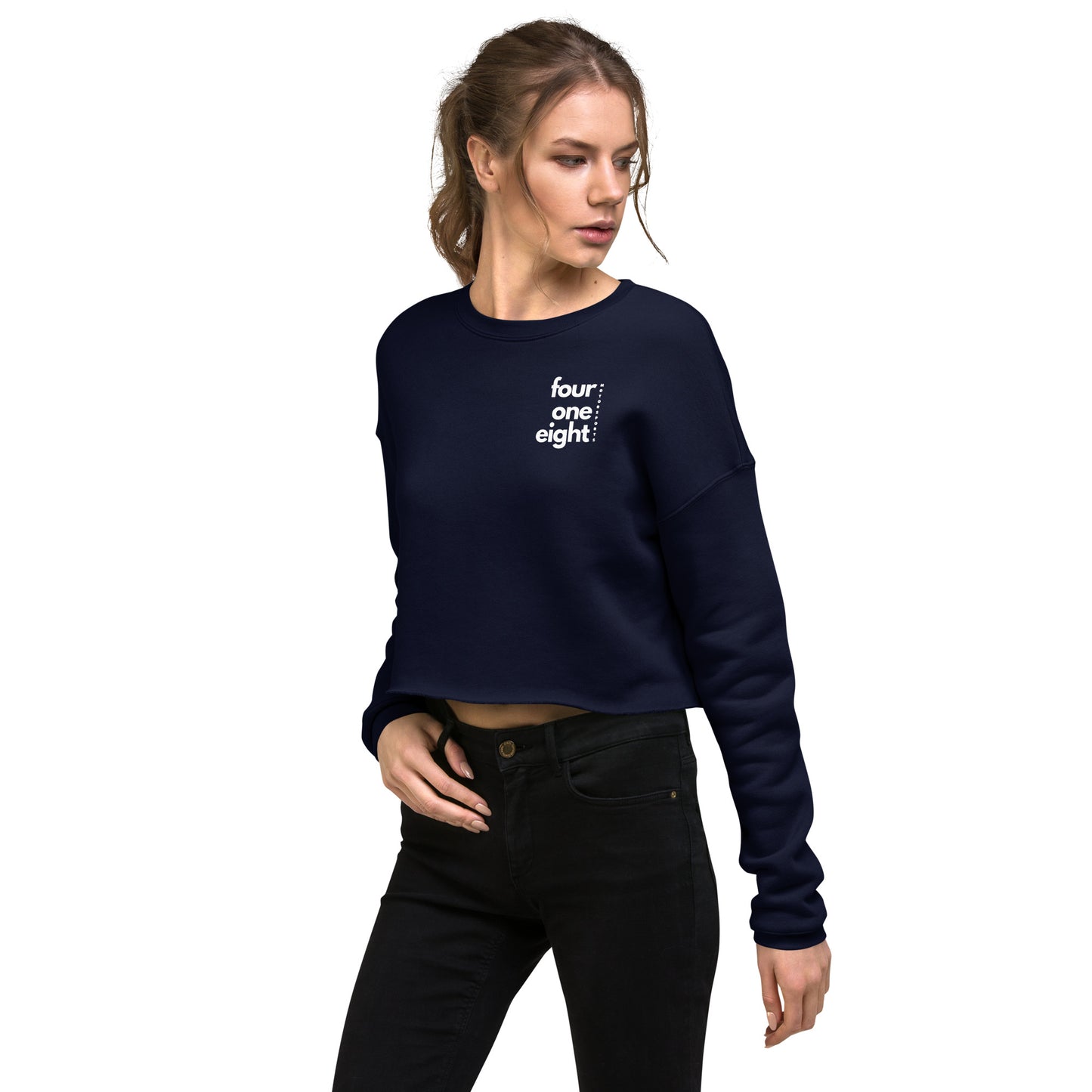 Four One Eight Crop Sweatshirt